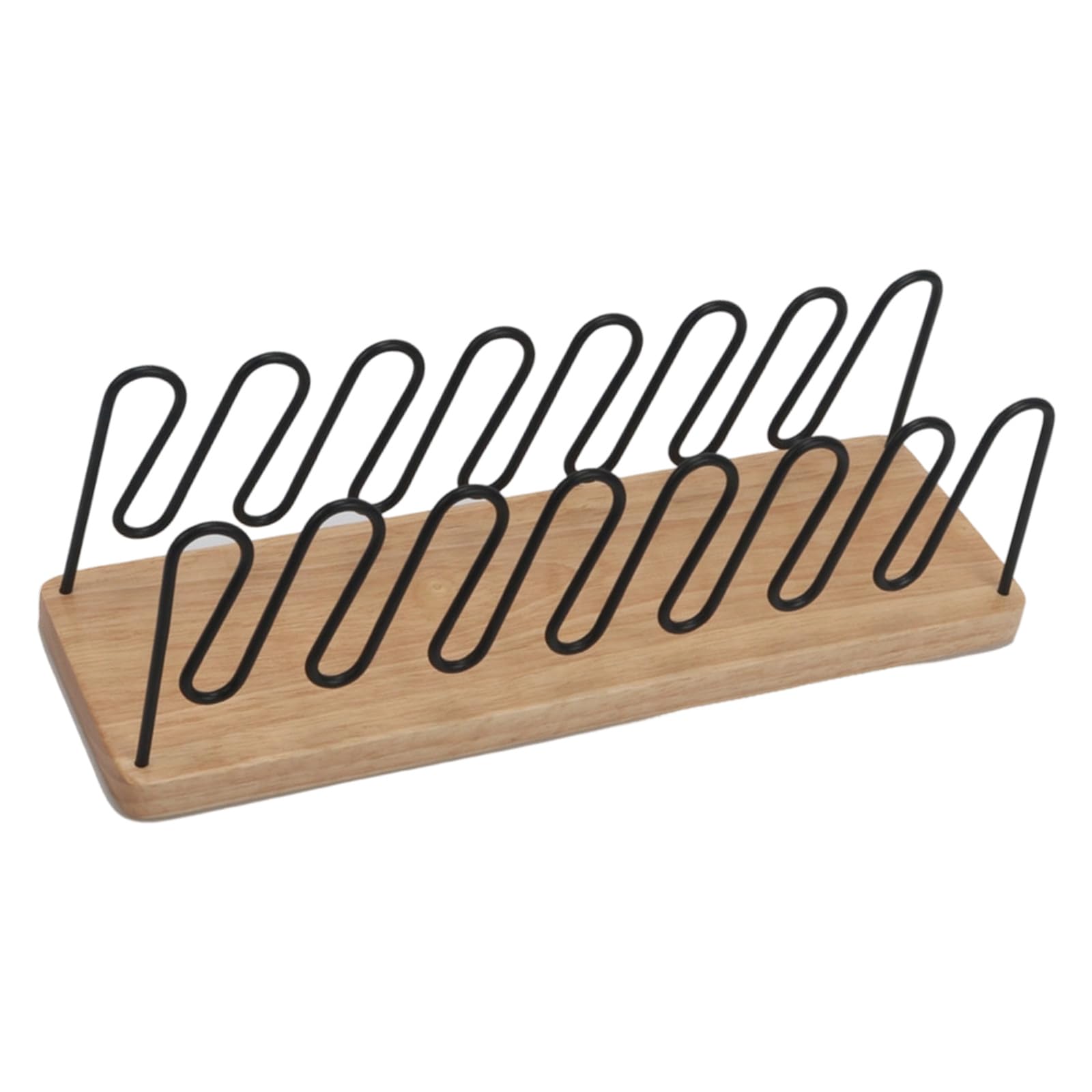 Ljmyy Wooden Hat Storage For Caps Featuring Natural Look And Robust Construction 10x32x9 5cm
