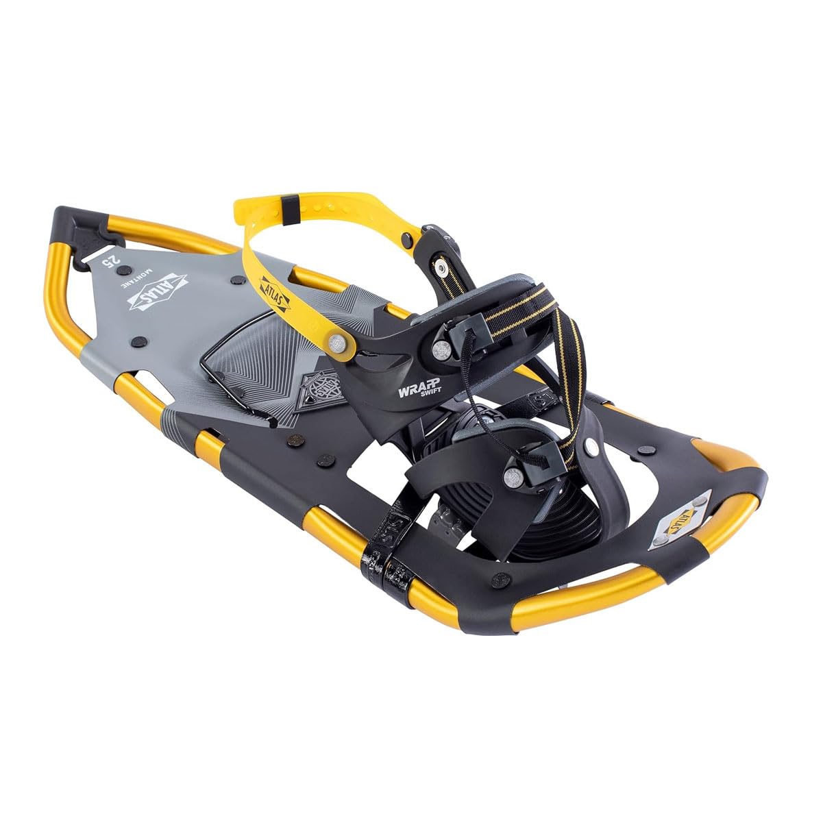 Atlas 16E0001 Montane Raquettes à Neige Mixte Adulte Gris Jaune 64