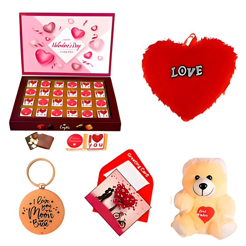 “Luxury Chocolate Gift Box – Rich, Decadent Truffles & Bars for Every Occasion” (24PC COMBO)-image-48