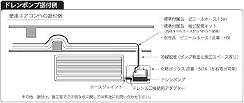 エアコン用ドレンポンプ HA121J エヌ・エス・シー ドレンポンプ HA121J 100V : 冷凍空調エアコン工具の