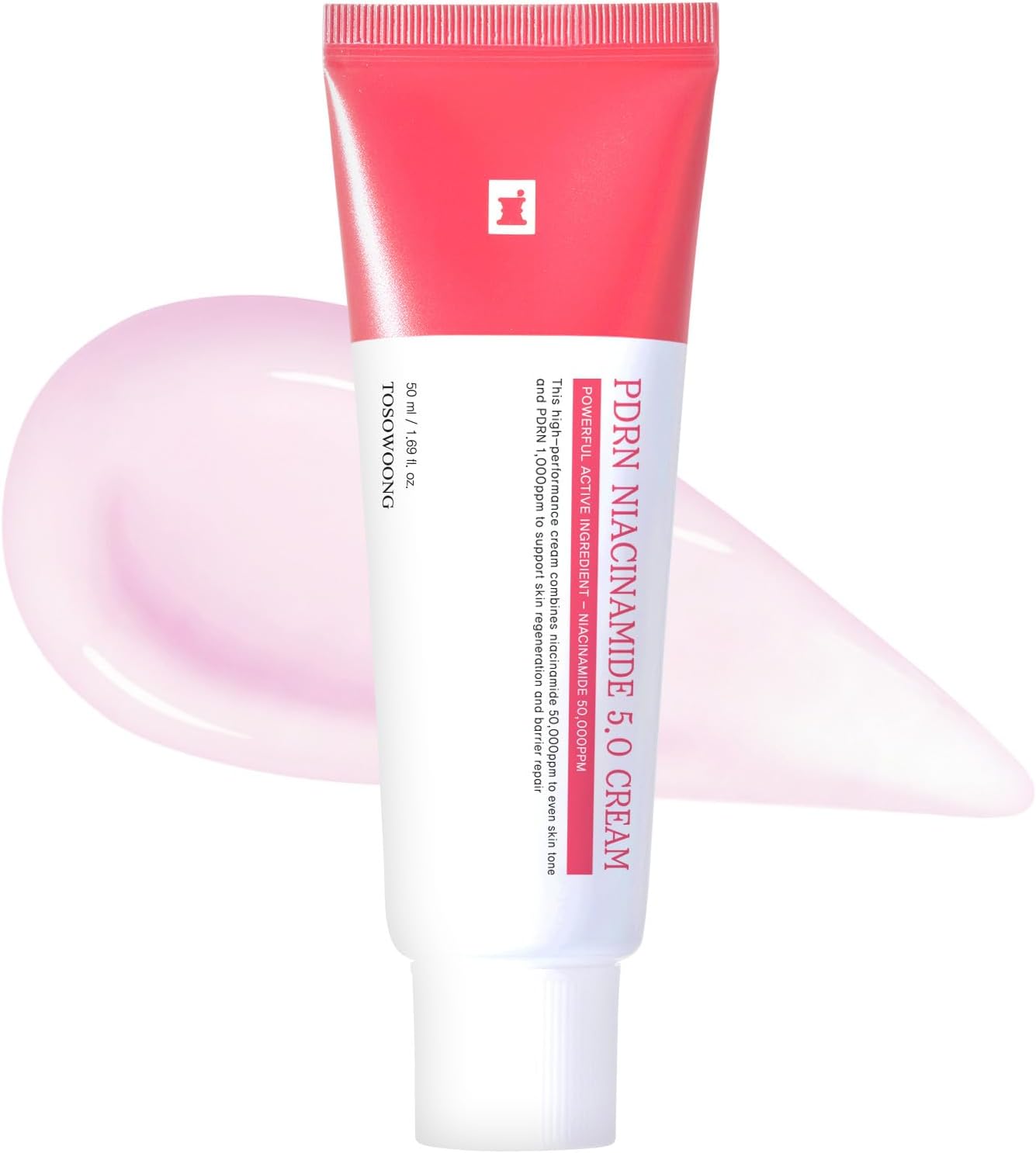 TOSOWOONG PDRN Niacinamide 5% Cream for Dark Spots & Blemish, Uneven Tone