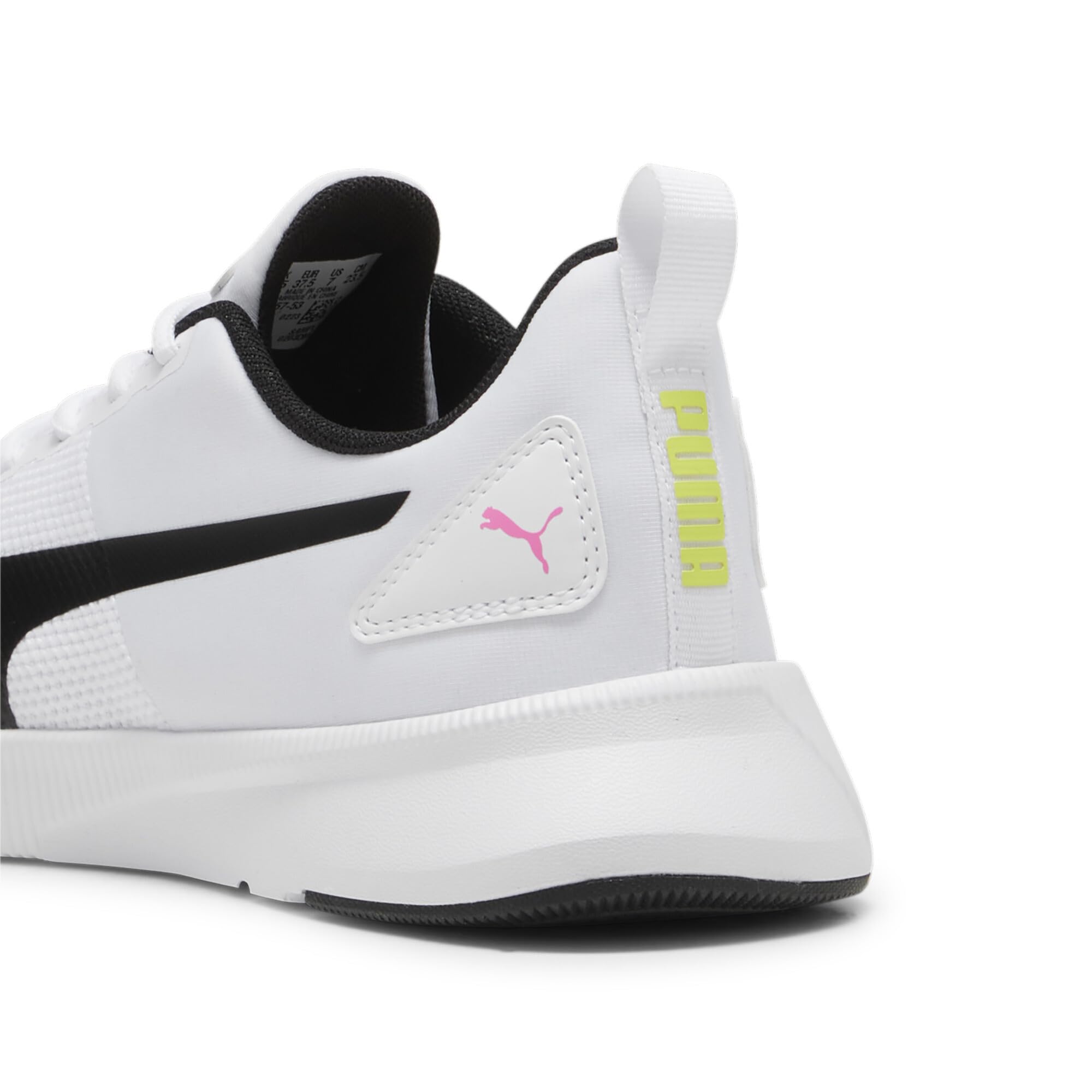 PUMA Zapatillas de Running Flyer 46 White Lime Pow Green
