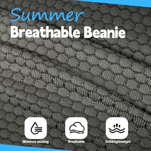 Image of JenPen Cooling Skull Cap for Men Women, Breathable 3D Mesh Quick Dry Helmet Liner, Summer Sweat Wicking Running Cycling Cap
