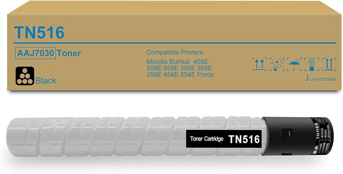 TN516 TN515 TN514 TN513 TN512 TN324 TN326 Black Toner Cartridge AAJ7030 Ink