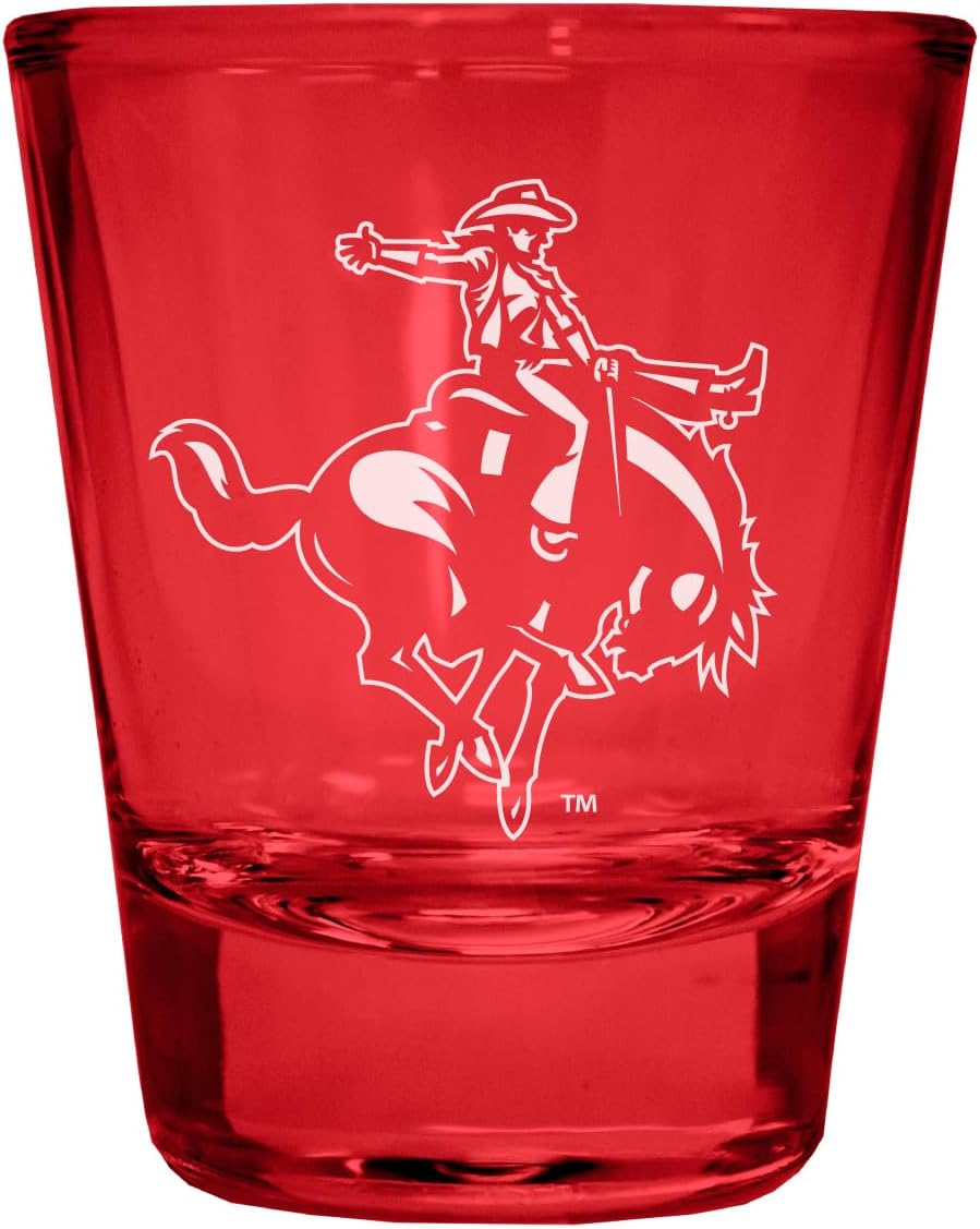Vaso Tequilero Grabado Northwestern Oklahoma State University 2 oz - Pack de 2