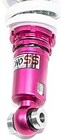Vista 6 de Godspeed MSS0128 MonoSS Kit de bajada de coilover totalmente ajustable, altura de paseo, tensión de resorte y amortiguación de 16 clics, compatible