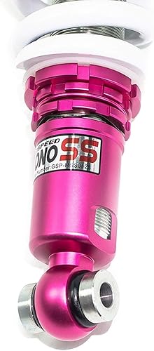 Miniatura 6 de Godspeed MSS0128 MonoSS Coilovers Suspensión que baja el equipo, ajuste de amortiguación de 16 vías