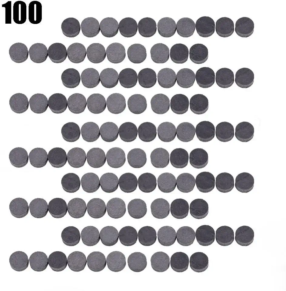 100 peças Marcadores de escala com pontos embutidos para bandolim guitarra baixo banjo ukulele, diâmetro 6,3 mm/6 mm/5 mm (preto) (6 mm) marcadores de traste para guitarra