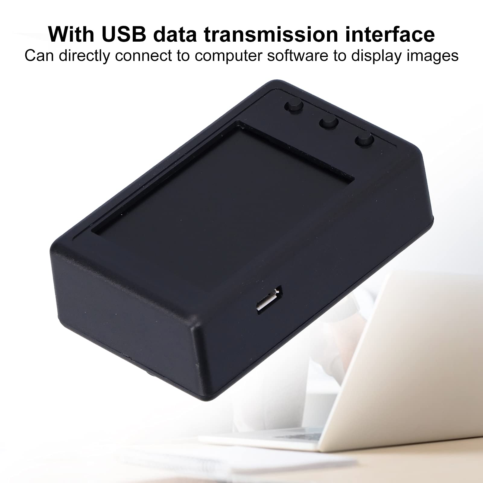 FTVOGUE Infrarot-Wärmebildkamera, USB-Wärmebildkamera, Tragbare mit USB-Datenübertragung und Farbanpassung für PCB, Autoteile, Elektrische Temperaturerkennung