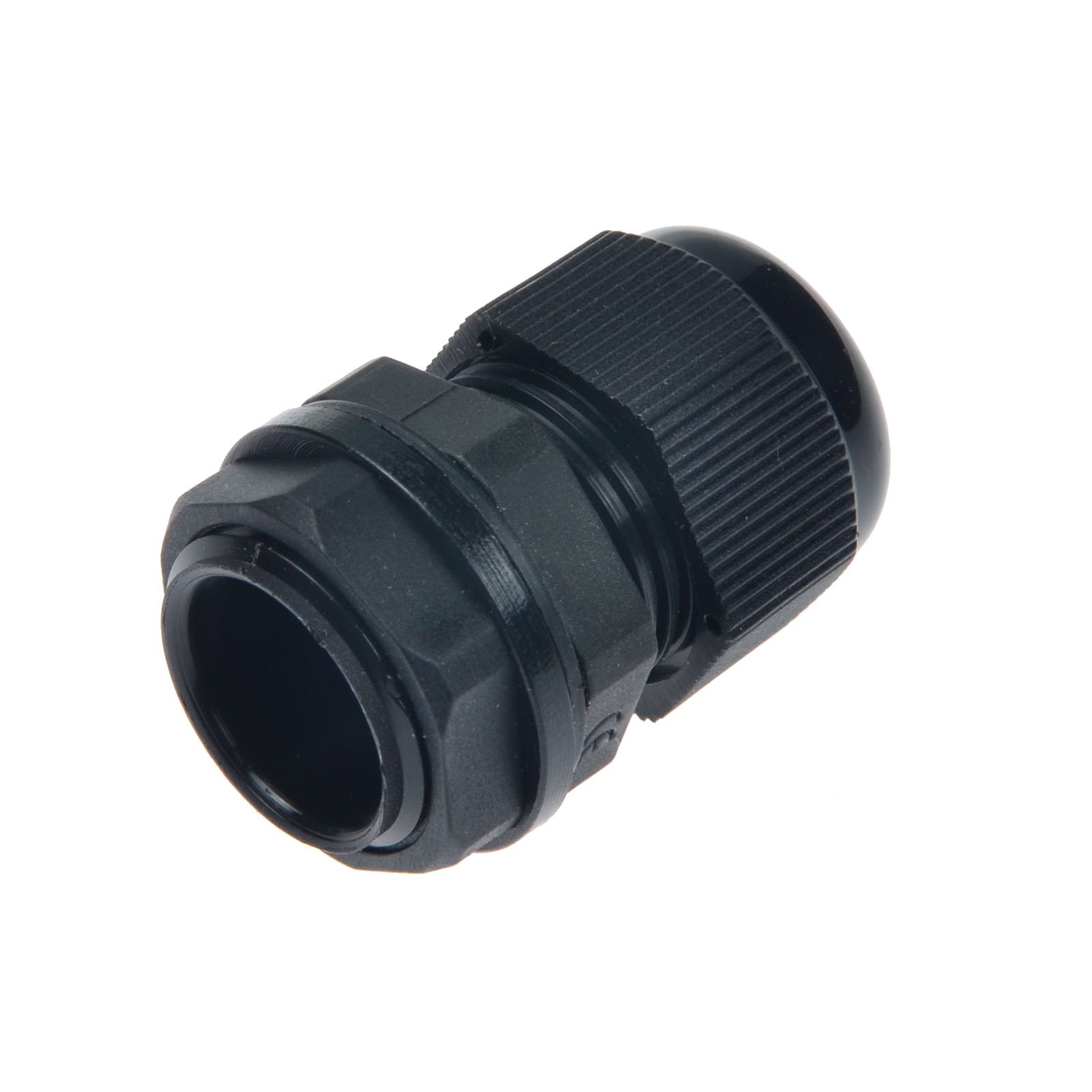 NineLeaf 40pk schwarz Kompression Kabelverschraubung einstellbar 6-12mm Gelenkkabelverbinder, höhere Schutzklasse von IP 66