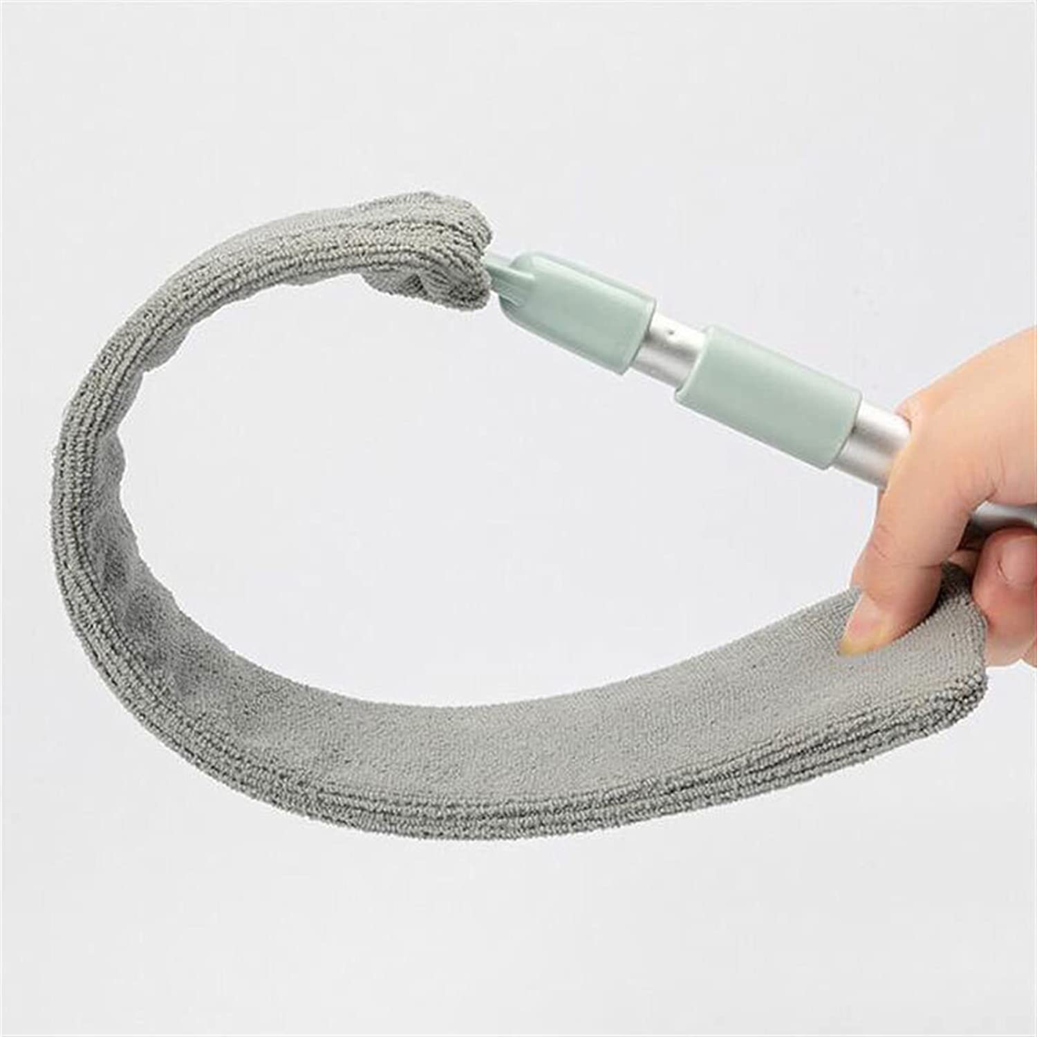 Cepillo de Limpieza Cepillo para el Polvo Junto a la Cama Fregona de Mango Largo Espacio en la Parte Inferior de la Cama Limpiar el Cabello Barrer el Polvo Polvorín de Microfibra Cepillos para Fregar