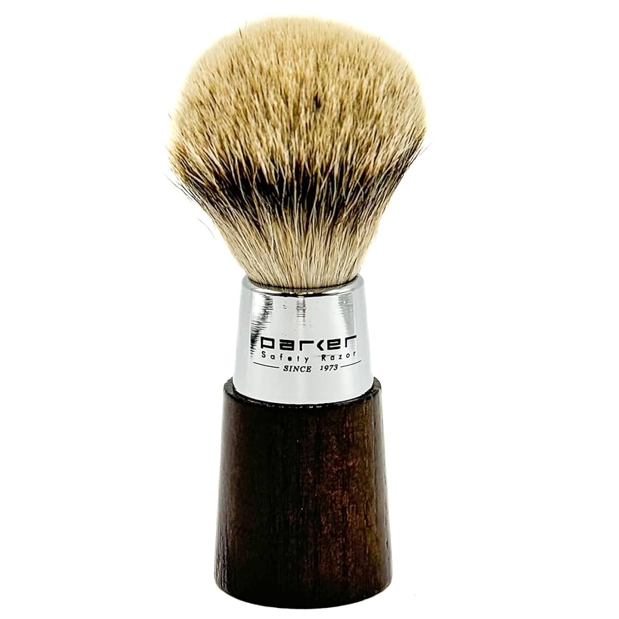 シェービングブラシ Amazon | Parker Safety Razor 手作りのシェービングブラシ