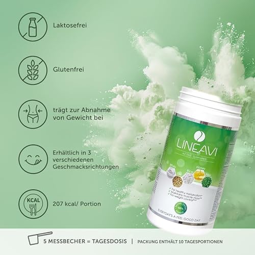 Diät Shake LINEAVI Aktivkost Neutral mit Shaker, 500g