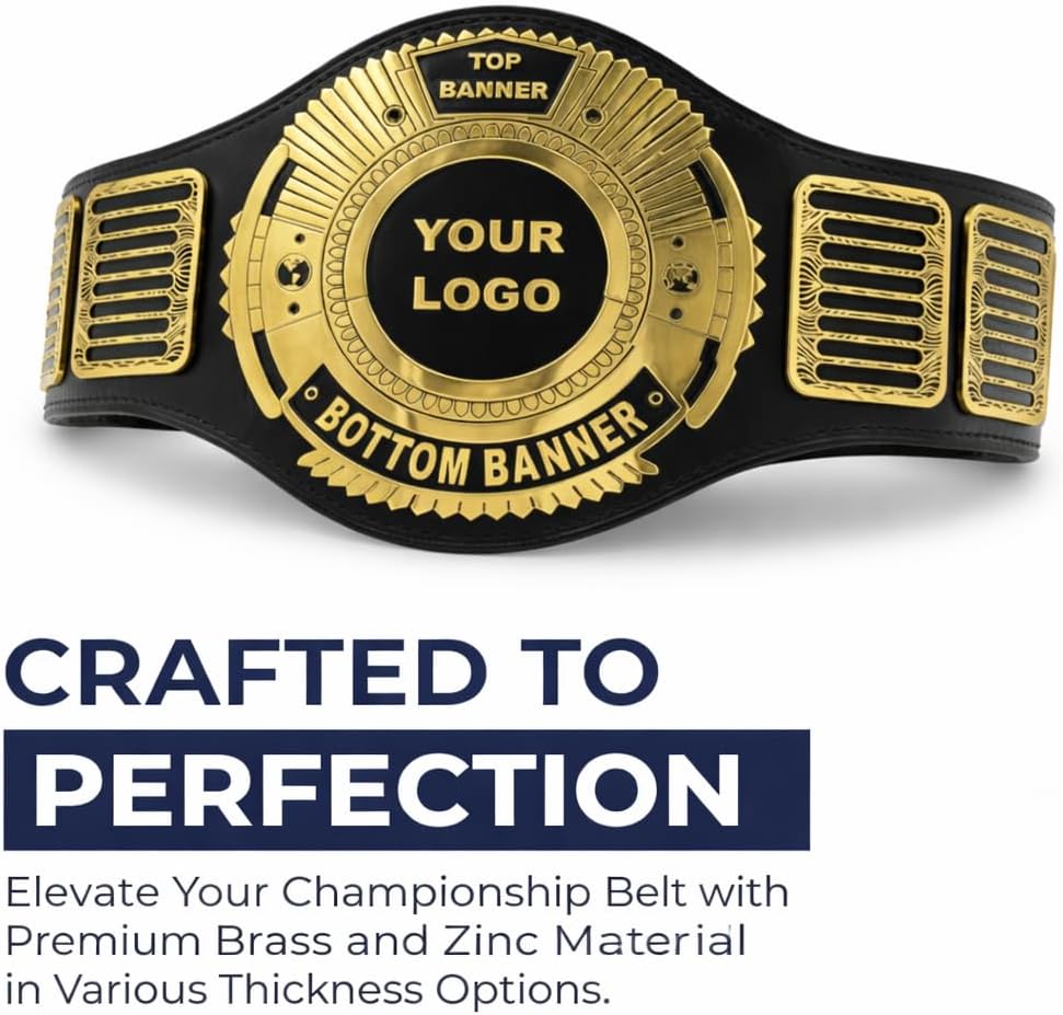 HANDSY Custom Championship Belt - Fully Personalized for All Sports