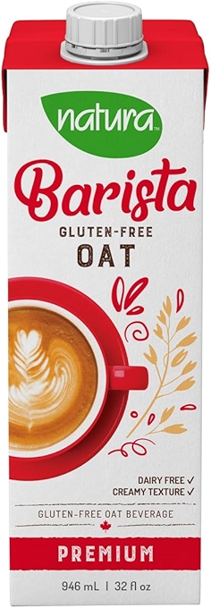 NATURA Premium Barista Oat Milk - Dairy Free & Vegan