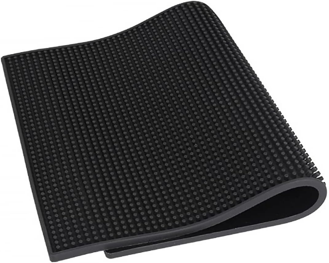 1pc Hairdressing Non- Storage Mat Pu Material Barber Tool Pad for Scissors and Blades - Skid Mat for Hair Cutting Accessories Lightweight and Portable
