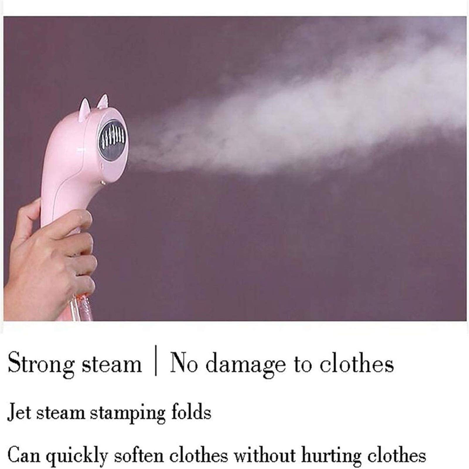 Stendibiancheria, Upgrade 1000W Vaporizzatore portatile per indumenti Rimozione delle rughe da stiro verticale e orizzontale, riscaldamento rapido e capacità di 150 ML per casa, ufficio e viaggi