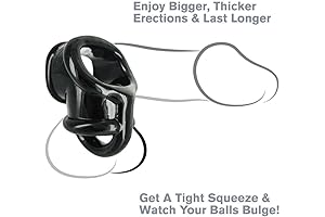 Master Series Erection Enhancer Stretches Penis Enhancement T Ball Divider CBT