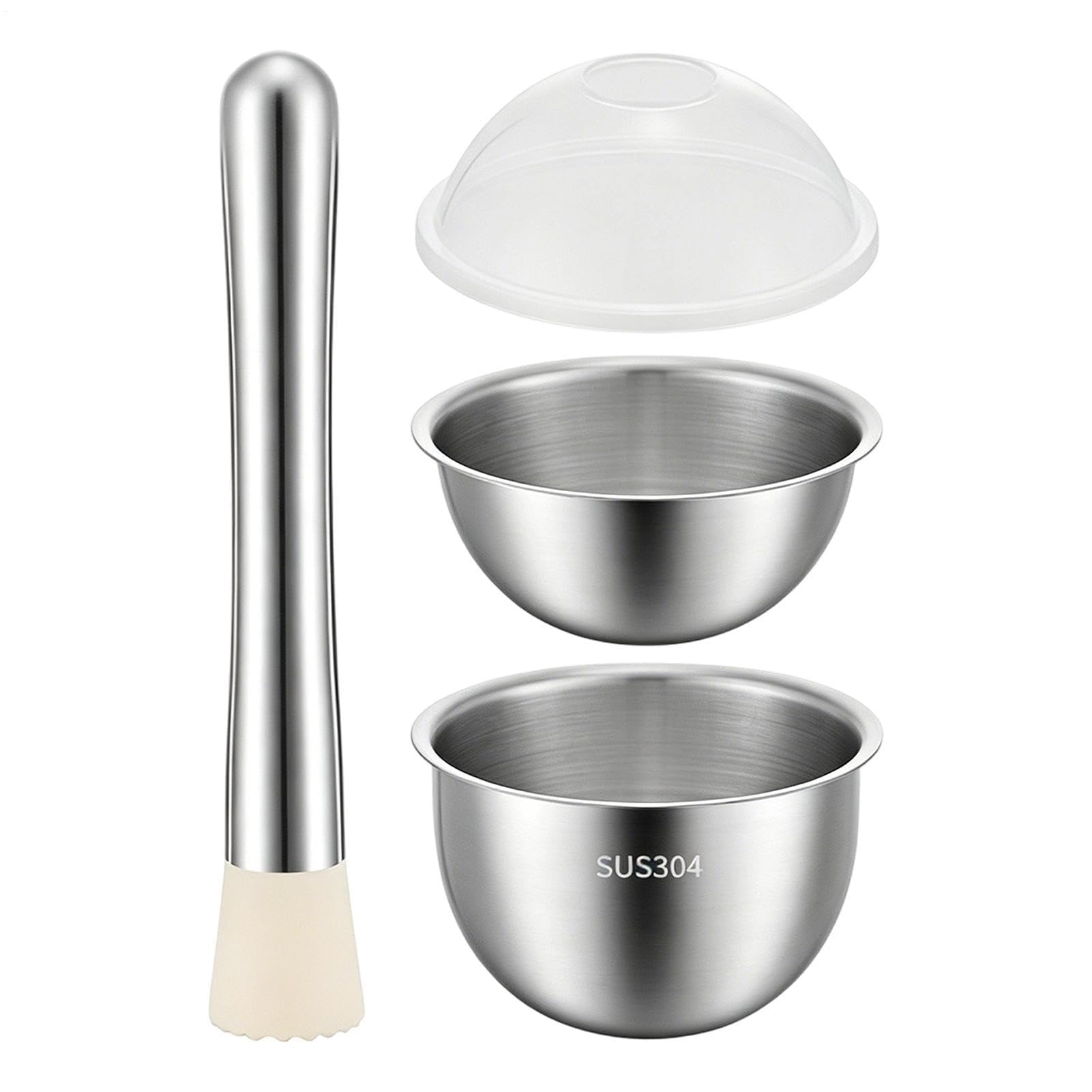 Prensa manual de acero inoxidable para trituradora de ajos, trituradora de condimentos de mano para la cocina del hogar, preparación de comidas, fiesta, restaurante, barbacoa
