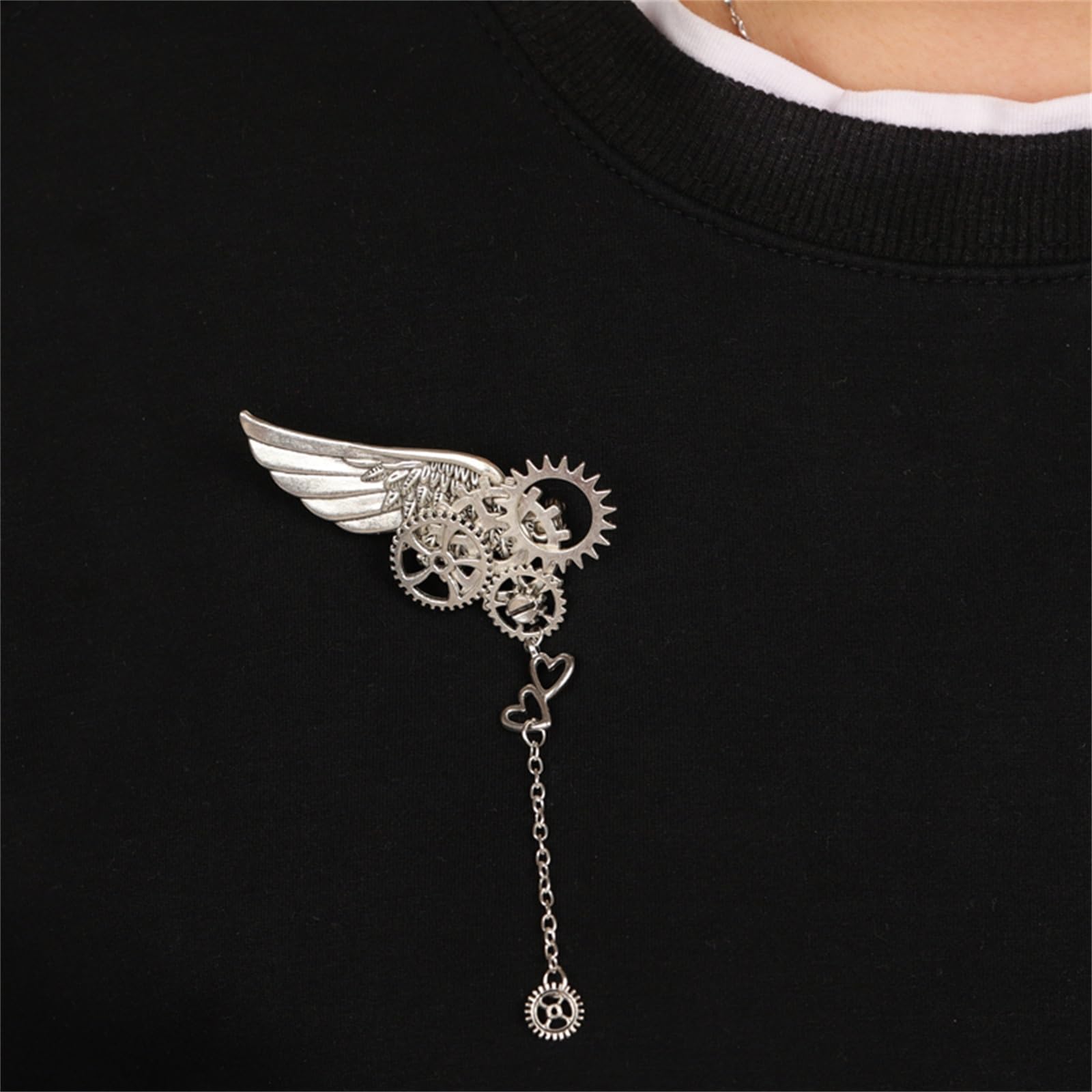 Amazon.co.jp: スチームパンクブローチ 手作りスチームパンクスタイル