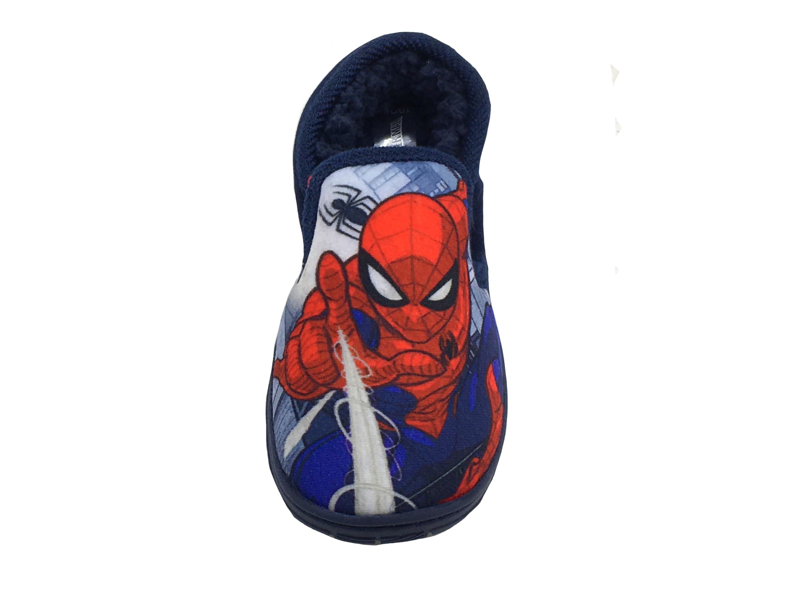 Marvel Pantofole Spiderman per Ragazzi, Blu, Taglia 26-34 EU