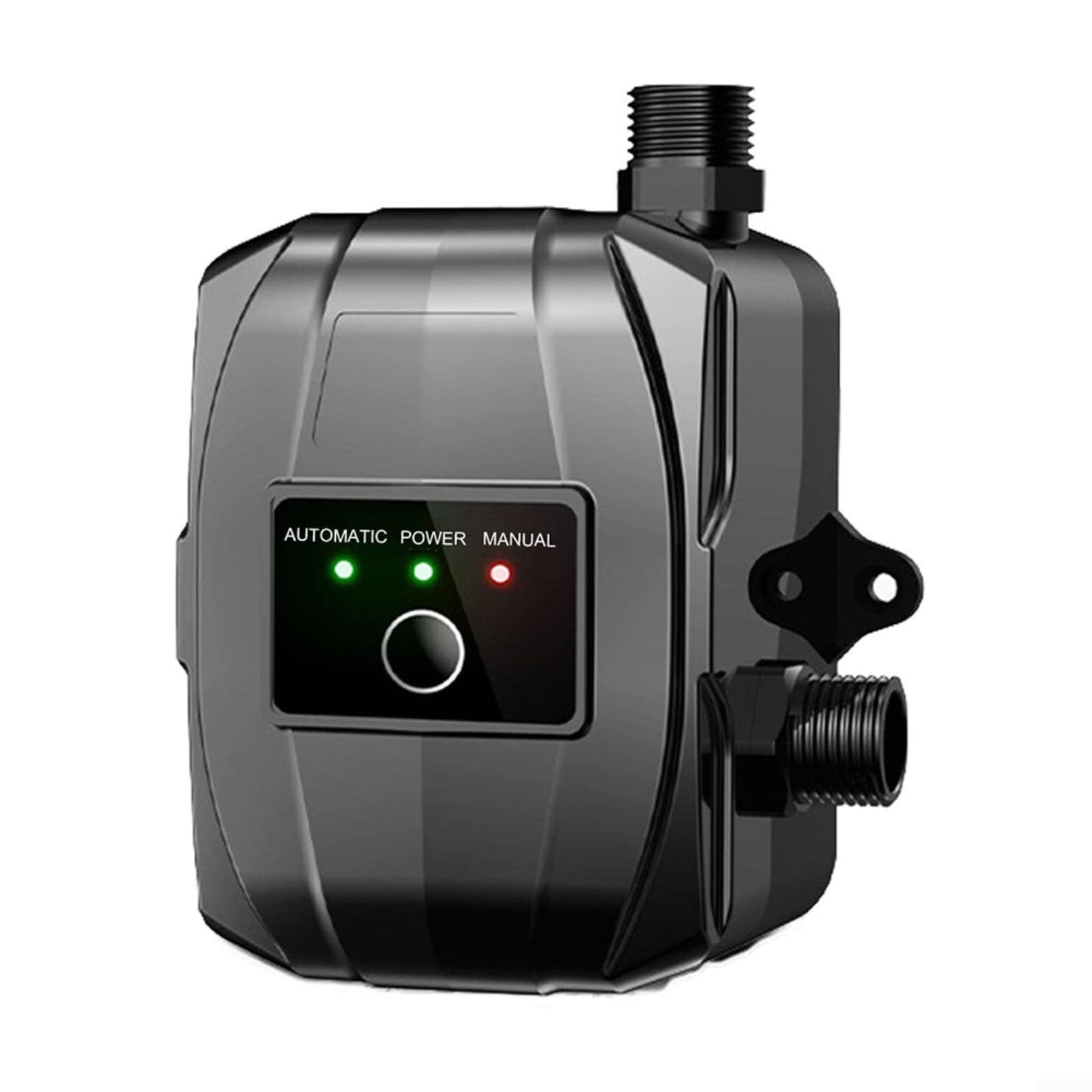 Pompa Booster per Pressione Acqua Completamente Automatica Design Compatto Funzionamento Silenzioso Pressione Acqua Regolabile per Uso Domestico e Giardino 12,5x9x12 CM (US)