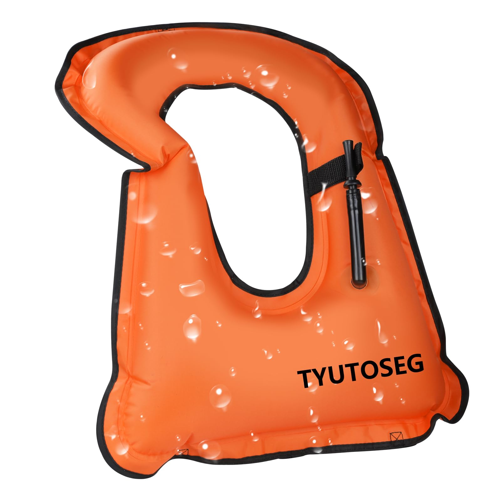 Inflatable Snorkel Vest Adult, Snorkeling Jackets,Buoyancy Vest for Snorkeling Boating, Safety Load Up to 220 Ibs