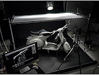 Vista 2 de Manfrotto 055 Trípode de aluminio de 3 secciones con columna horizontal (MT055XPRO3), negro