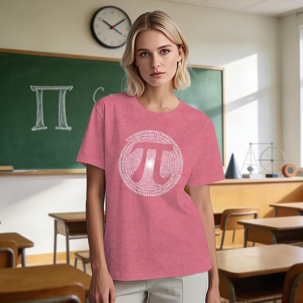 MAIHUN Math Teacher Shirt:Funny Math Teacher Shirts Women Teaching Tshirt Teacher Life Tee Top - Image 2