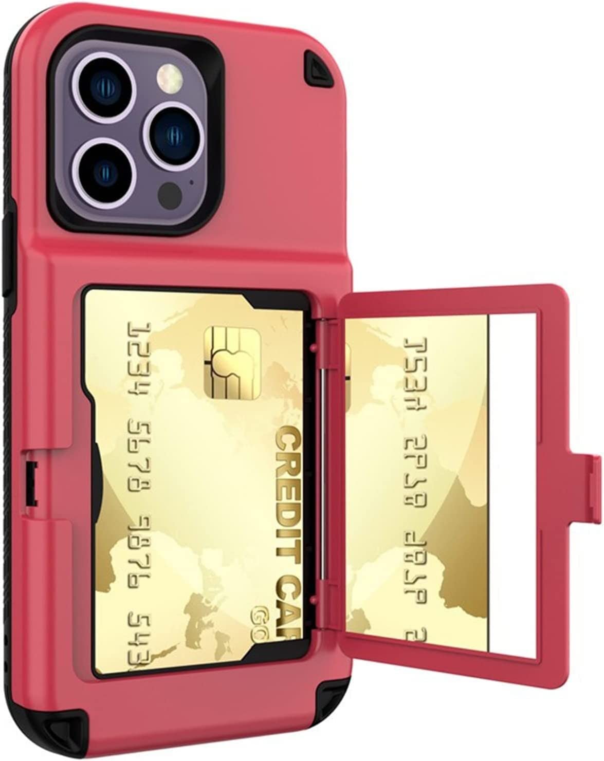 Coque iPhone 14 Plus antichoc avec miroir pour vos sorties citadines