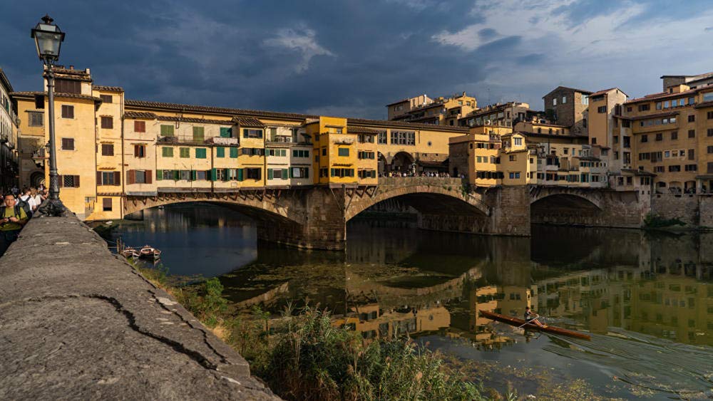 Florence Italy Ponte Vecchio bridge river Cities BuildingAdult puzzle children 1000 pieces wooden puzzle game gift home decoration special travel souvenir