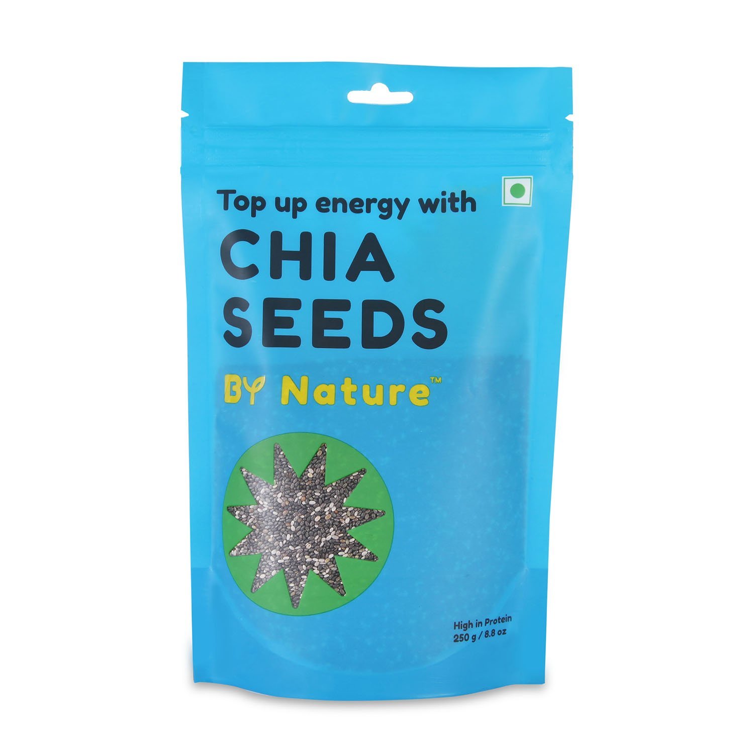 By Nature Premium Chia Seeds 250 gm | Raw and Unroasted | Rich in Omega 3 and Fibre | 100% Vegan Superfood | Supports Digestive and Skin Health | Chia Seeds for Eating (B07G3DL1PP) Amazon Price History, Amazon Price Tracker