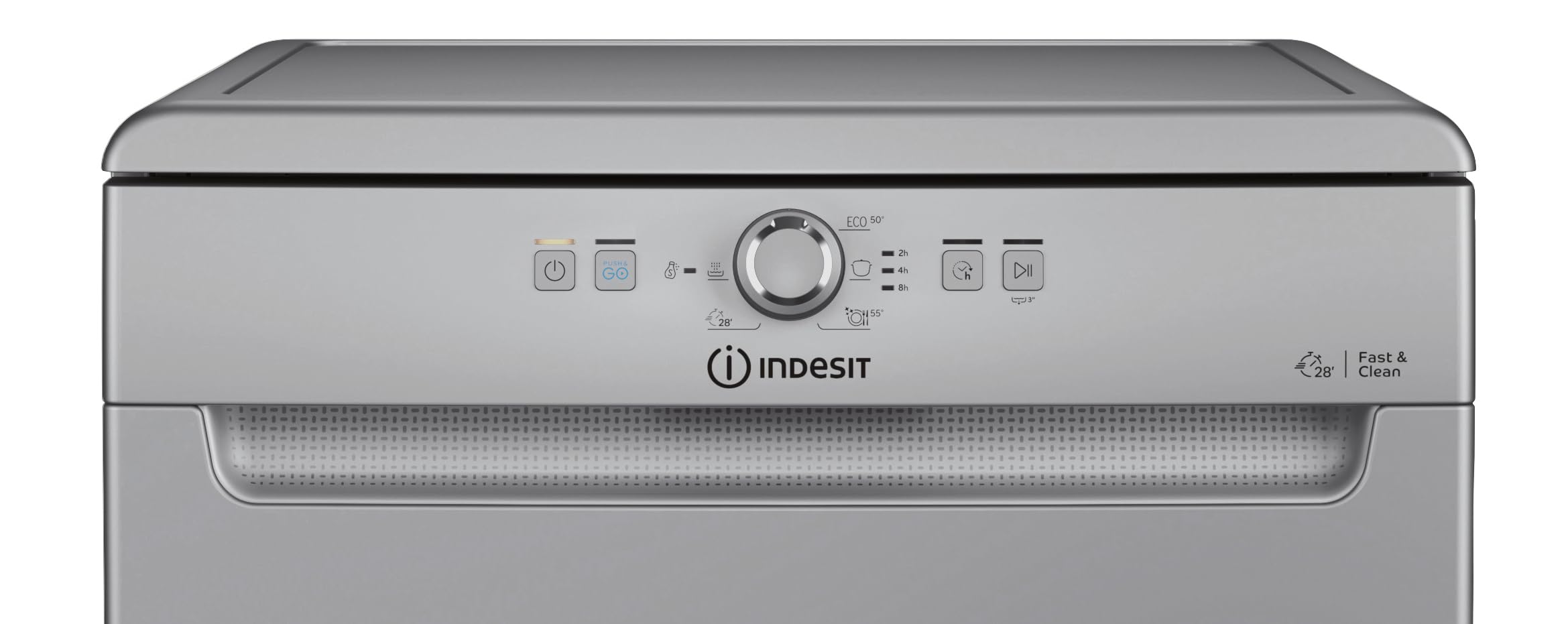 Indesit IN2FE14CNP80S, Lavastoviglie Libera Installazione Larghezza 60 cm, Profondità 59 cm, Altezza 85cm, Lavastoviglie Esterna Con Capacità 14 coperti, Classe Energetica E