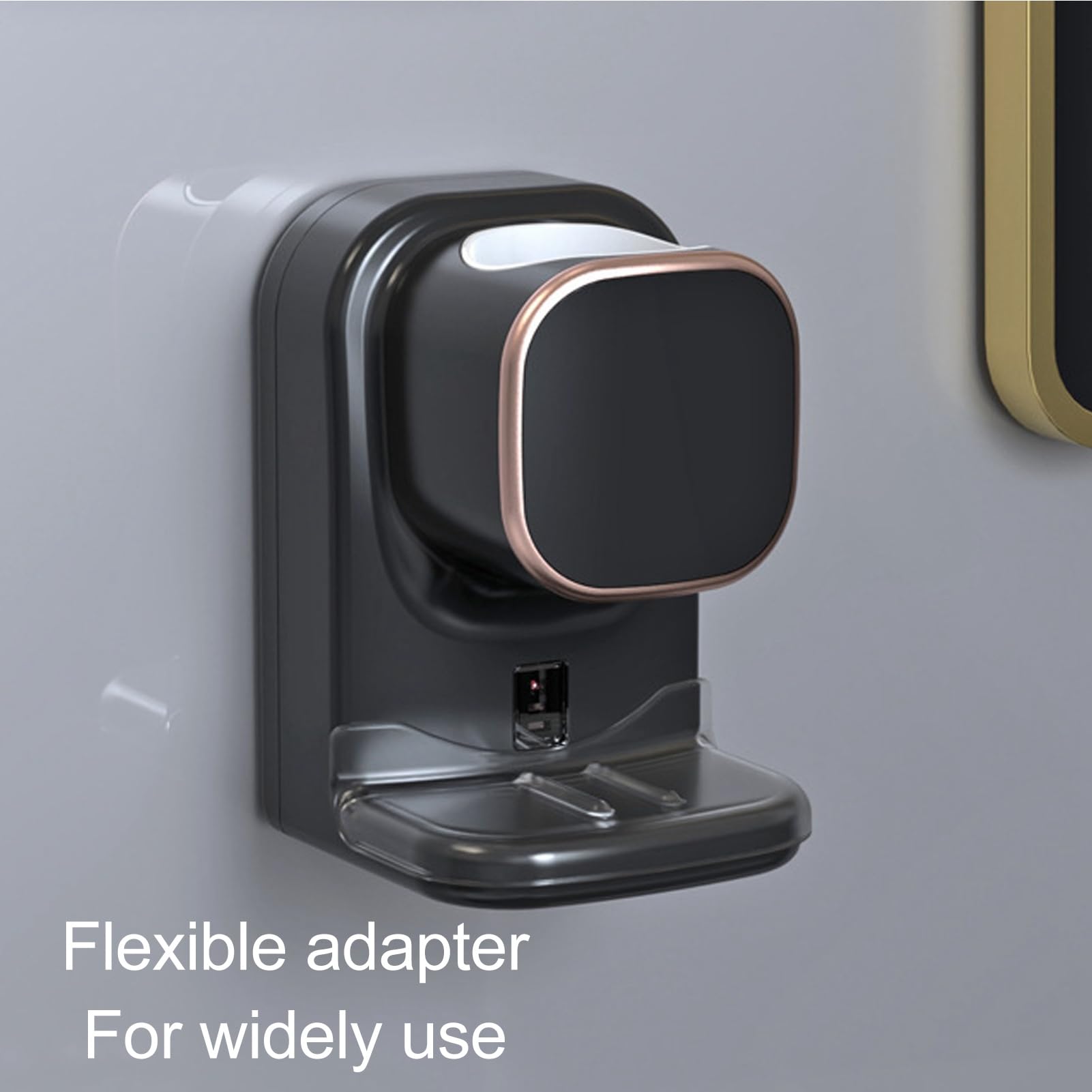 Dispenser di dentifricio - Dispenser automatico di dentifricio, distributore automatico di dentifricio montato a parete, alimentato tramite USB, dentifricio elettrico per bambini