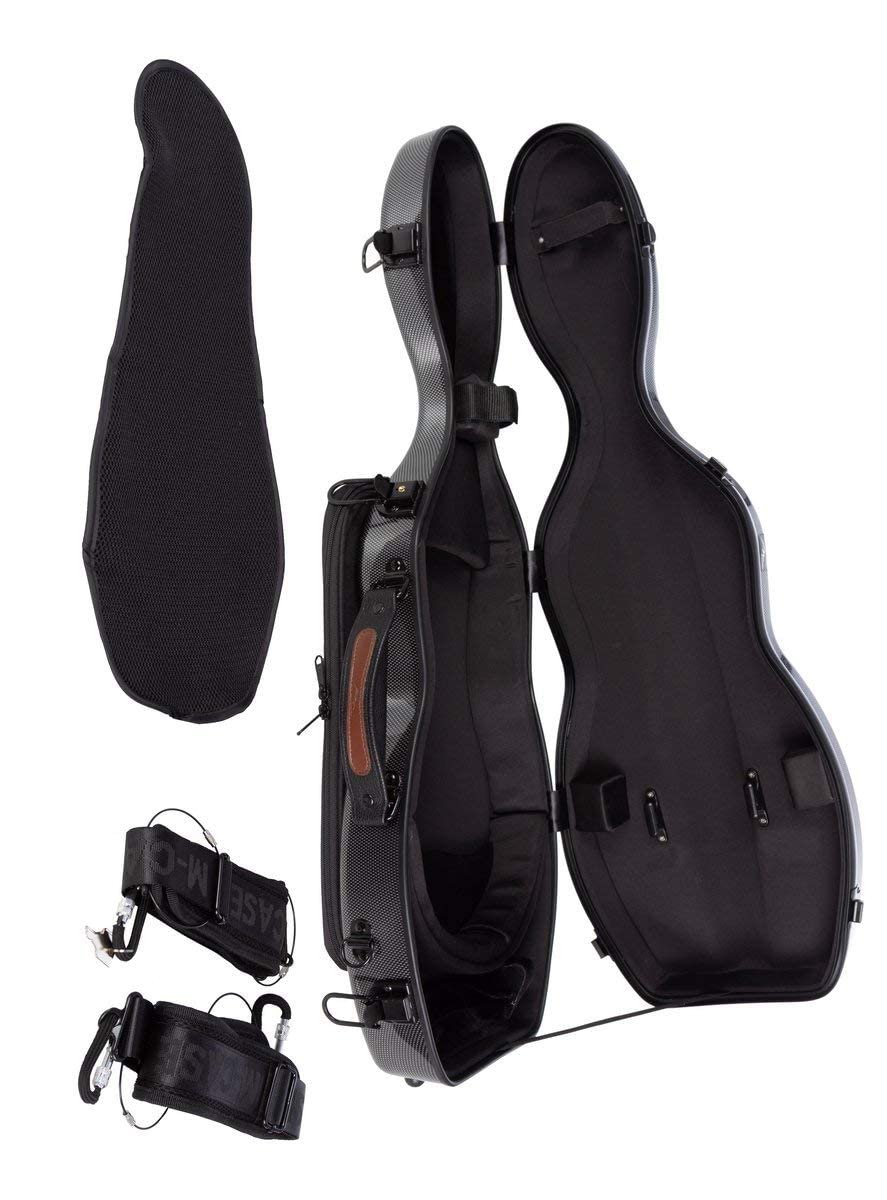 Custodia per violino Fiberglass Ultra Light 4/4 point black M-Case