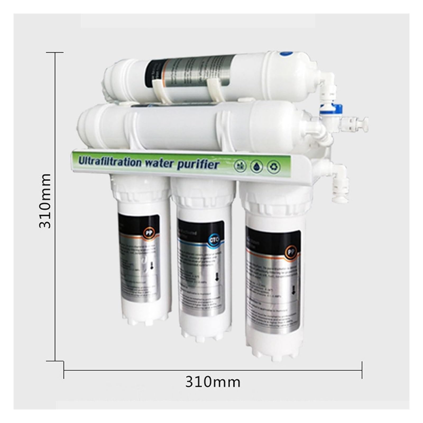 Ósmosis Inversa Doméstica, De filtración de Agua por ultrafiltración de 6 etapas, purificador de Grifo de Cocina for el hogar, filtración de Agua Potable, ultrafiltración doméstica