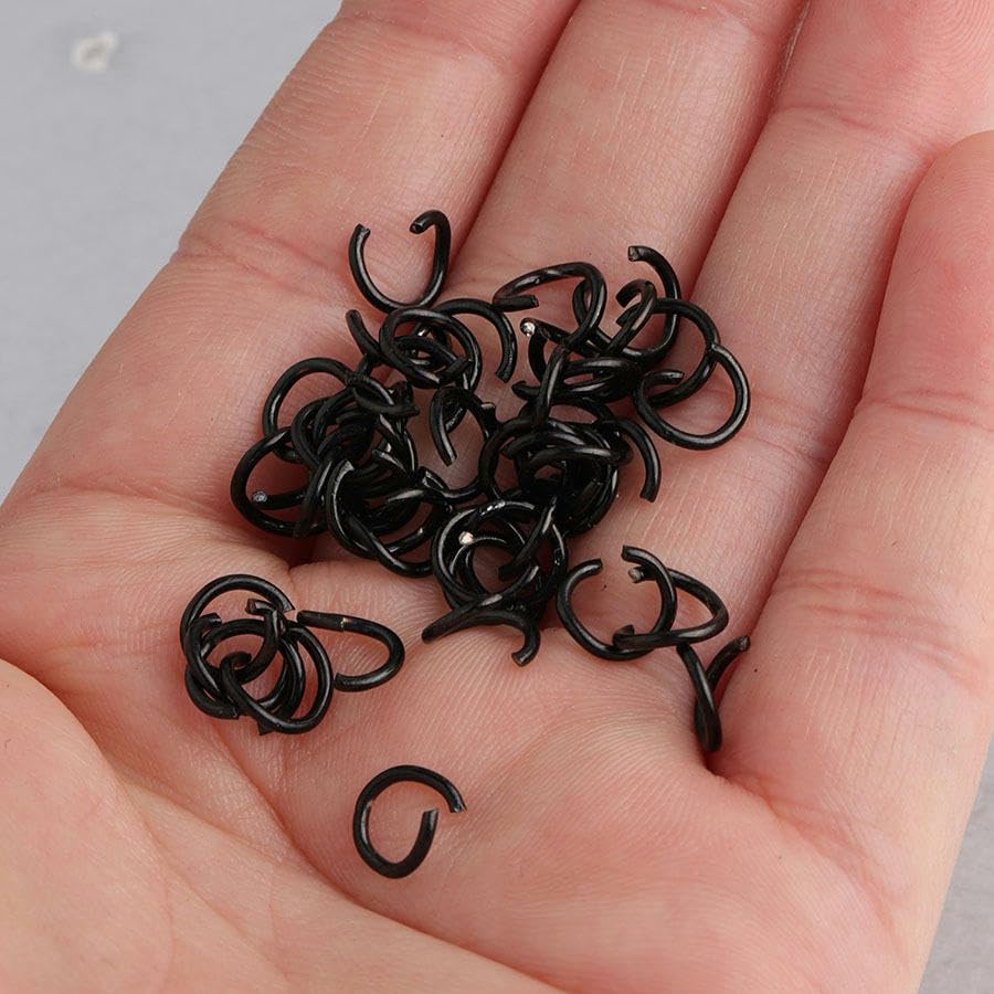 Offene Biegering-Komponenten aus Edelstahl, DIY-Schmuckherstellung, Öffnungsringe, 3,5–10 mm, 100 Stück/Menge, Roségold, 100 Stück, 1,2 x 10 mm
