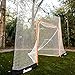 Franklin Sports Lacrosse Backstop Net - Lax Goal Backstop Net for Shooting Training + Practice - Extra Large + Durable - 12' x 9'