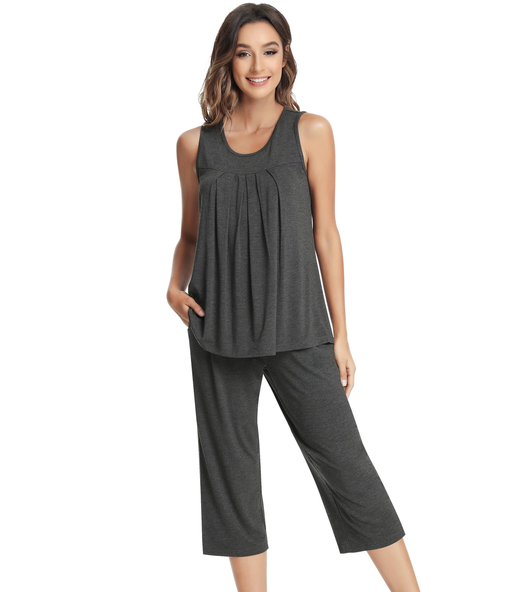 NACHILA Tank Capri Set