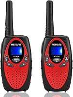 Retevis RT628 Kids Walkie Talkies, Long Range 2 Way Radio 22CH VOX Hands-Free, Birthday Gifts for Boys Girls 6-12, Camping Hiking Family Toys