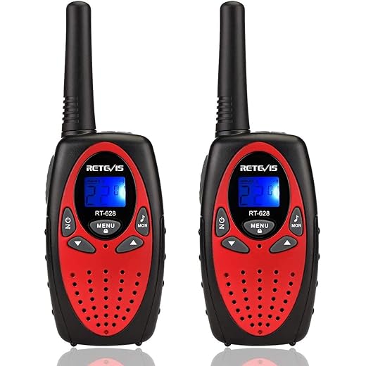 Retevis RT628 Walkie Talkies for Kids,Toys Gifts for 6-12 Years Old Boys Girls,Long Range 2 Way Radio 22CH VOX,Birthday Gift,Family Walkie Talkie for Camping Hiking Indoor Outdoor