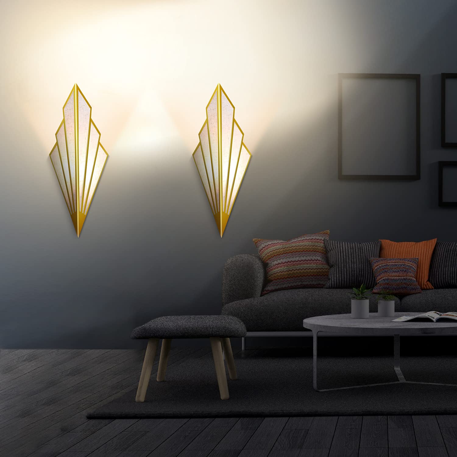 Sobotoo Moderne stijl wandlamp, minimalistische art deco wandlampen Sobotoo Moderne stijl wandlamp, minimalistische art deco wandlampen