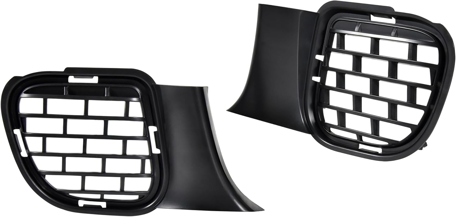 KEWISAUTO Front Lower Bumper Cover Grille for Dodge Challenger 2015-2022, Air Intake Front Bumper Grid Grill Front Bumper Grille Set for 2015-2022 Dodge Challenger Accessories