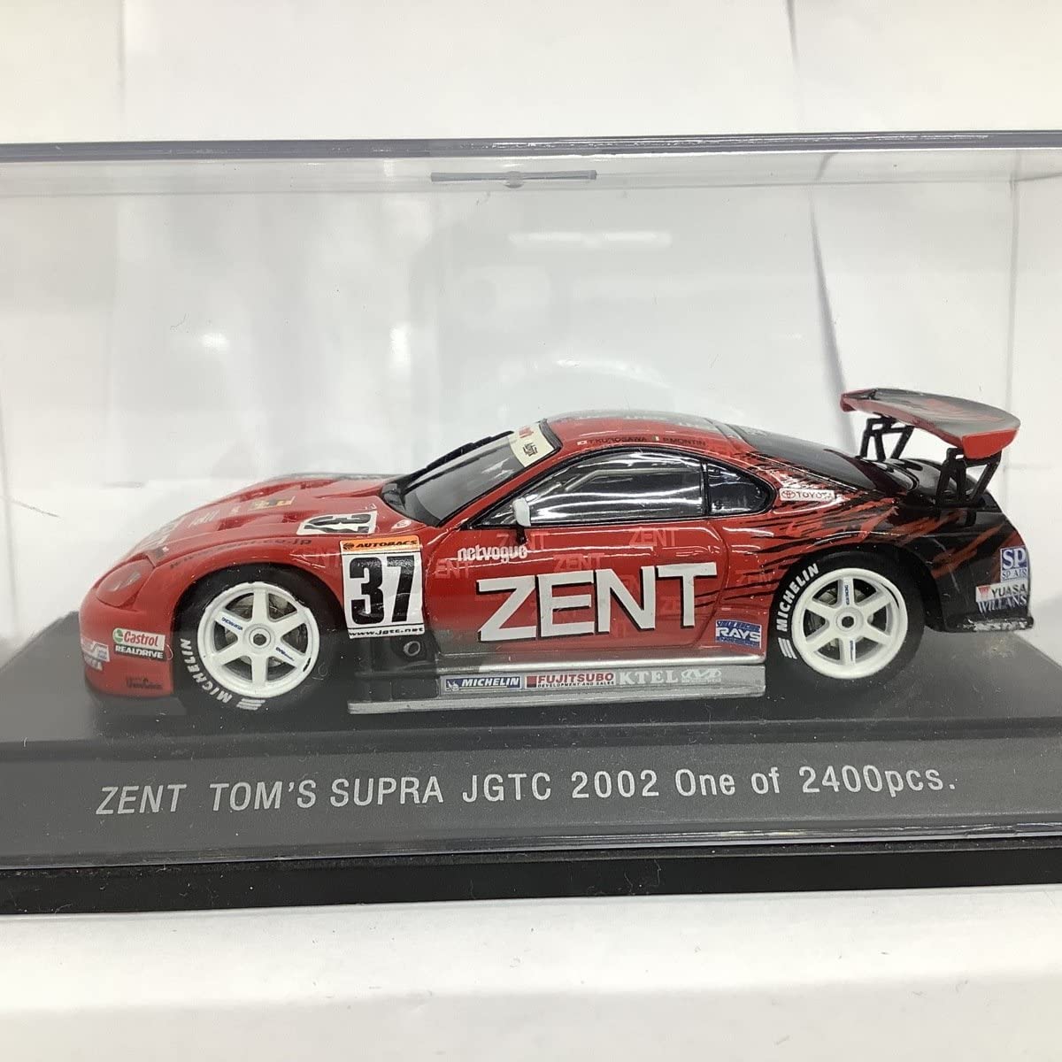 Amazon | 1/43 EBBRO エブロ JGTC2002 ZENT TOM'S SUPRA （RED