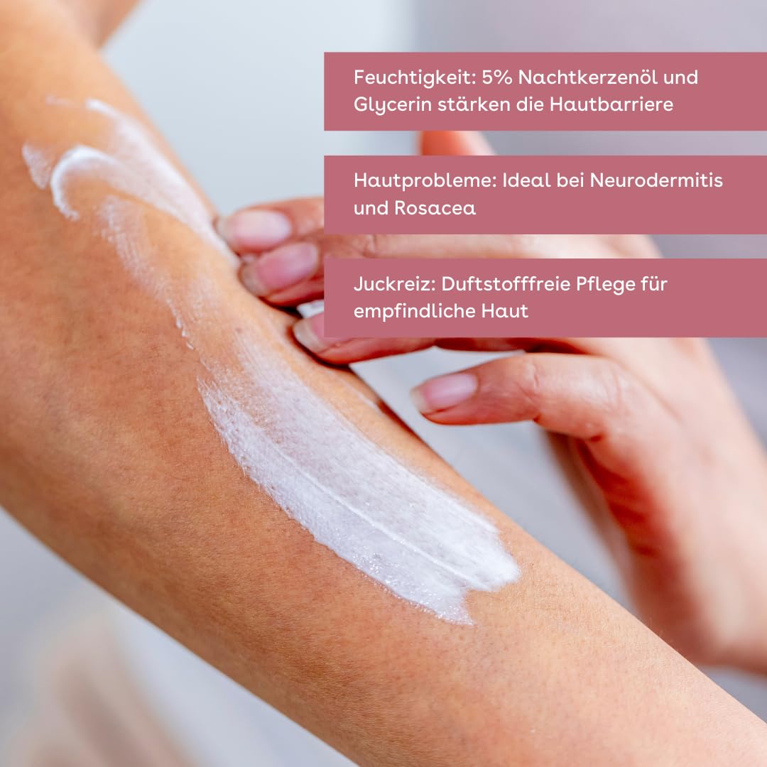 boep med Basiscreme | Basispflege für Problemhaut wie Neurodermitis oder Rosacea | Sehr trockene oder juckende Haut | Zertifizierte Naturkosmetik (500ml)