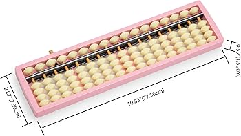 Amazon.co.jp: ピンクデジタル標準そろばん - 10.8インチ