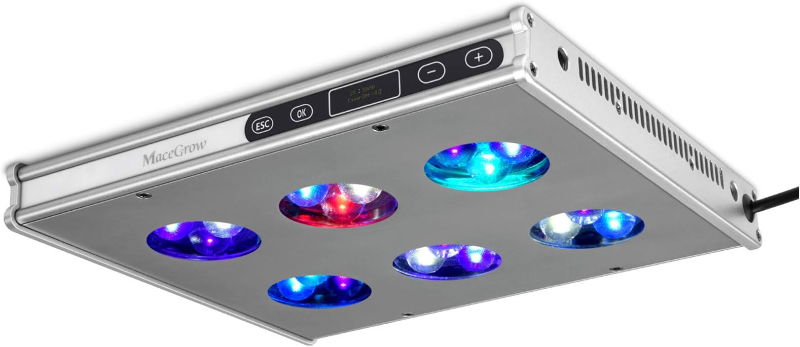 Led Aquarium Light-Dimmable Timer Control 78w Saltwater Reef Light with uv Full Spectrum for Hard SPS Lps Coral Reef