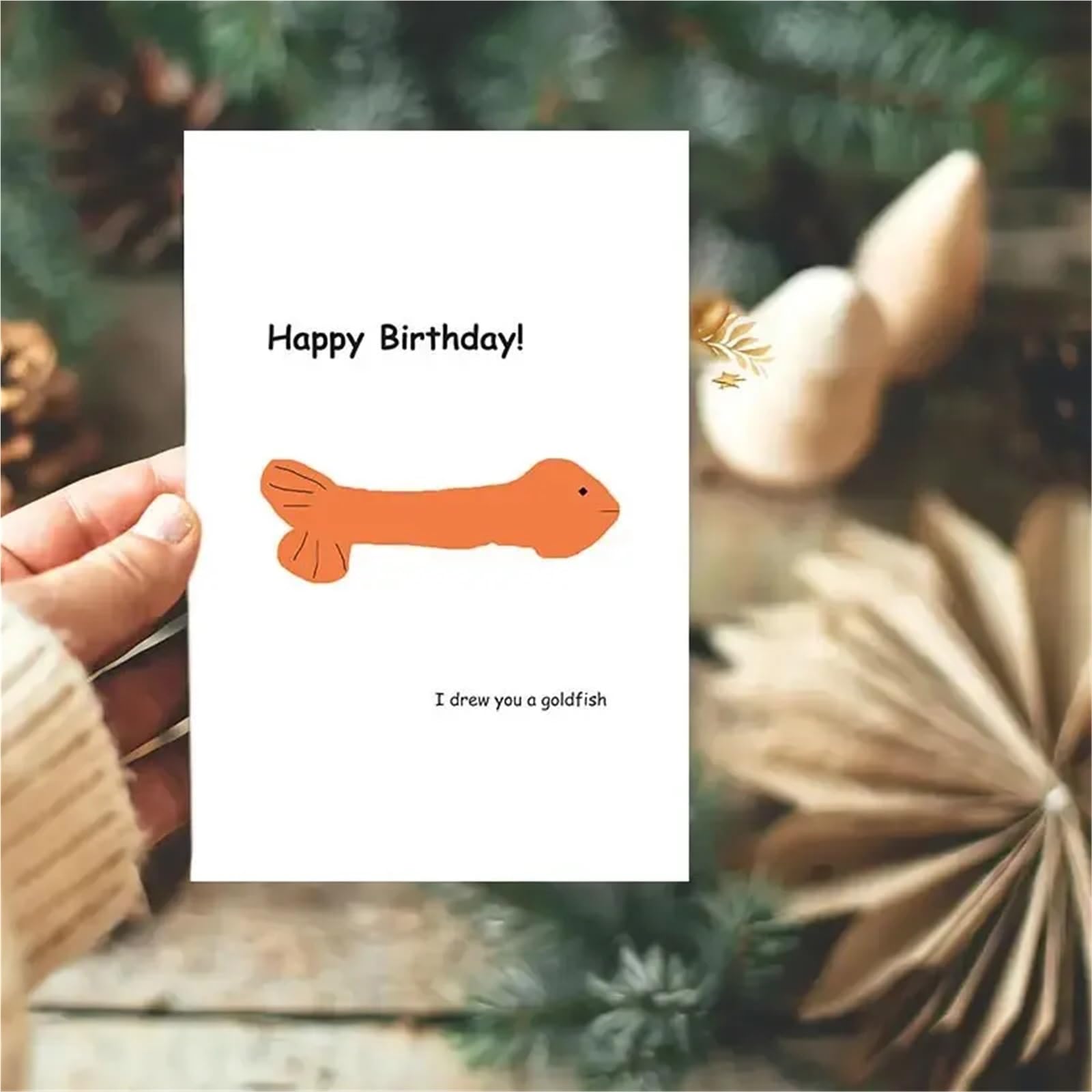 Hochzeitskarte 1 Pc Funny Birthday Card for Friends, Hilarious for Sister Mom Dad Encouragement(12pcs)
