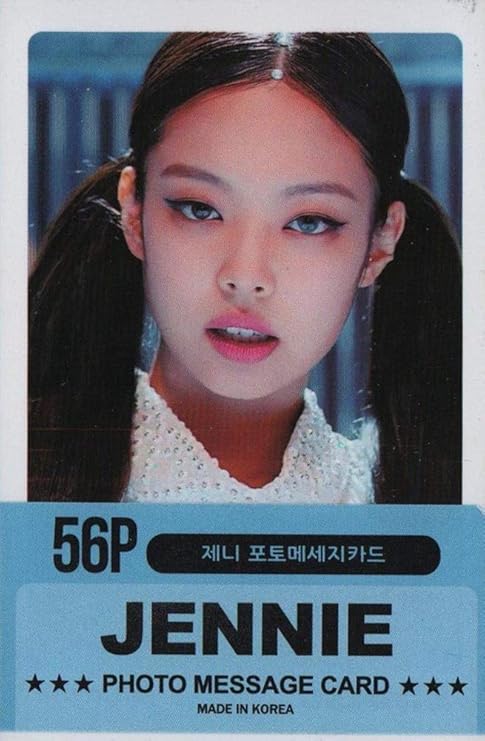 Amazon Co Jp Blackpink ジェニ ジェニー ブラックピンク ミニ ポストカード ５６シート Bpap 文房具 オフィス用品