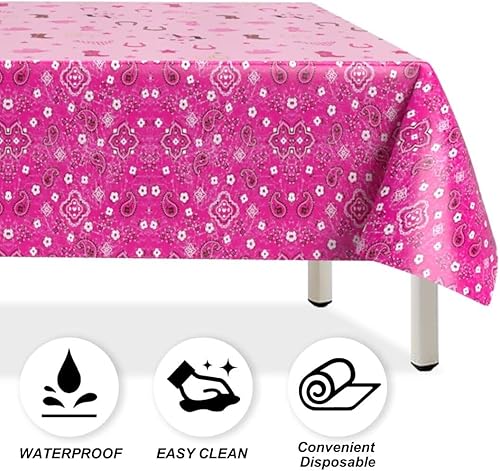 Miniatura 37 de Paquete de 3 manteles rectangulares para fiesta de los años 90, mantel de plástico con graffiti, decoración desechable para tema de retroceso, tema